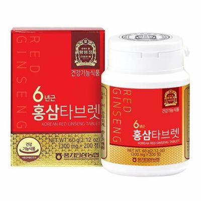 Ginseng Rouge "Comprimes De Poudre De Ginseng Rouge"