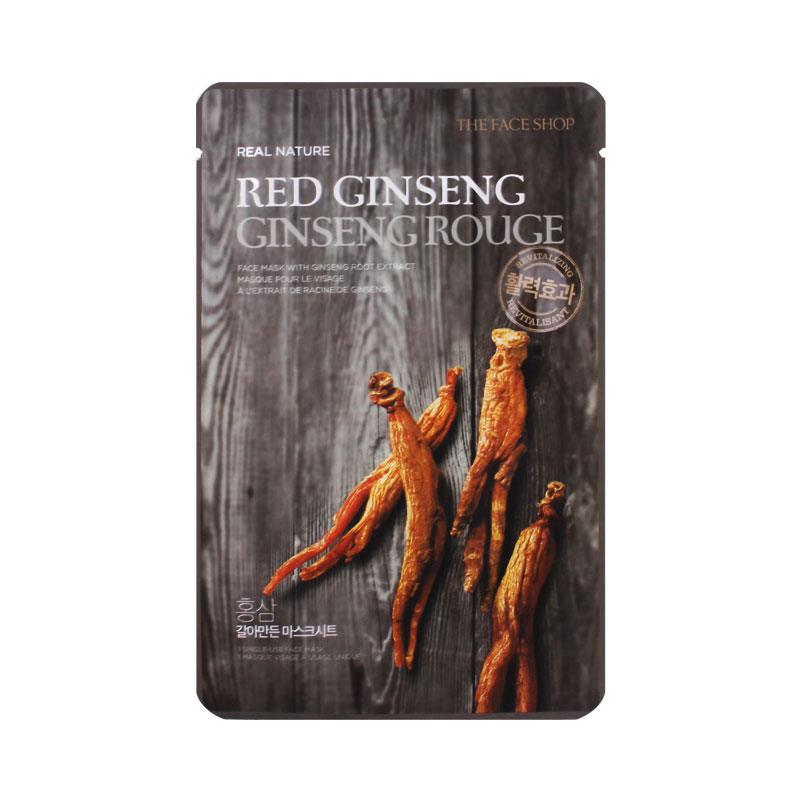 GINSENG ROUGE "MASQUE POUR LE VISAGE A L'EXTRAIT DE GINSENG ROUGE"
