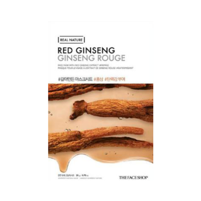 Ginseng Rouge "Masque Pour Le Visage A L'extrait De Ginseng Rouge